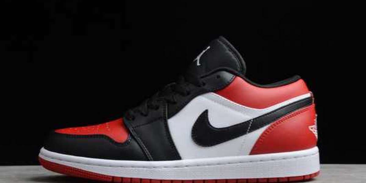 Best Price Air Jordan 1 Low “Bred Toe” Sneakers To Buy In Theairmax270.com