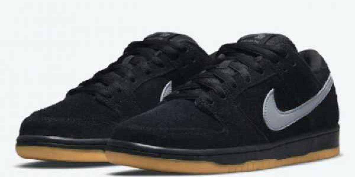 2021 Nike SB Dunk Low “Fog” Black/Black-Black-Cool Grey Lifestyle Shoes On Sale BQ6817-010