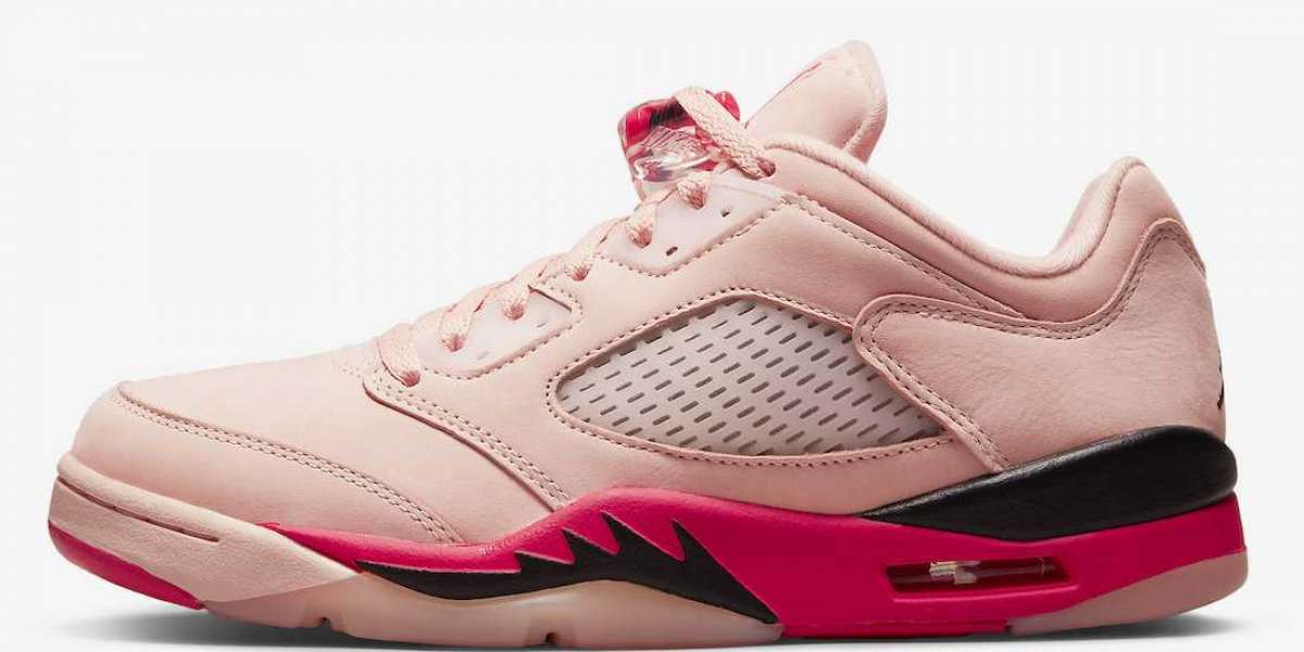 Best Selling 2022 Air Jordan 5 Low Arctic Pink For Valentine's Day