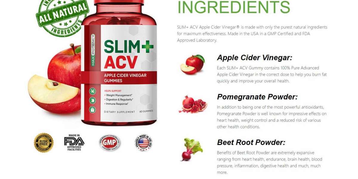 SLIM+ ACV Gummies – 100% Safe & Effective Formula