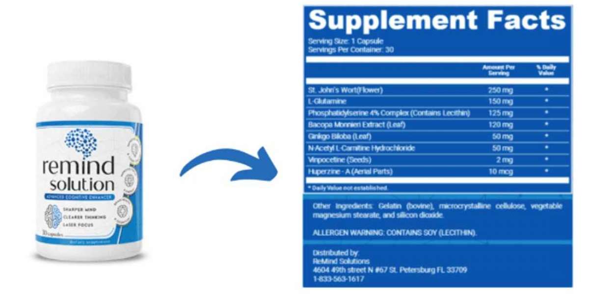 ReMind Solution Reviews - Is The ReMind Solution Brain Supplement Risky to use?
