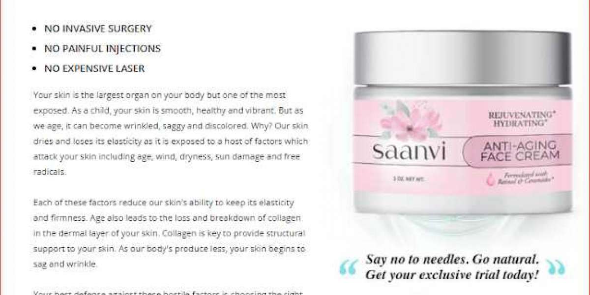 How Does Saanvi Anti Aging Cream Work?