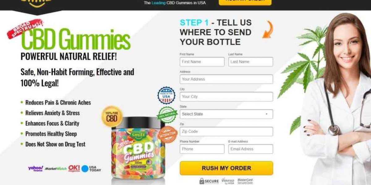 Smilz CBD Gummies – All Natural Ingredients With 100% Satisfaction