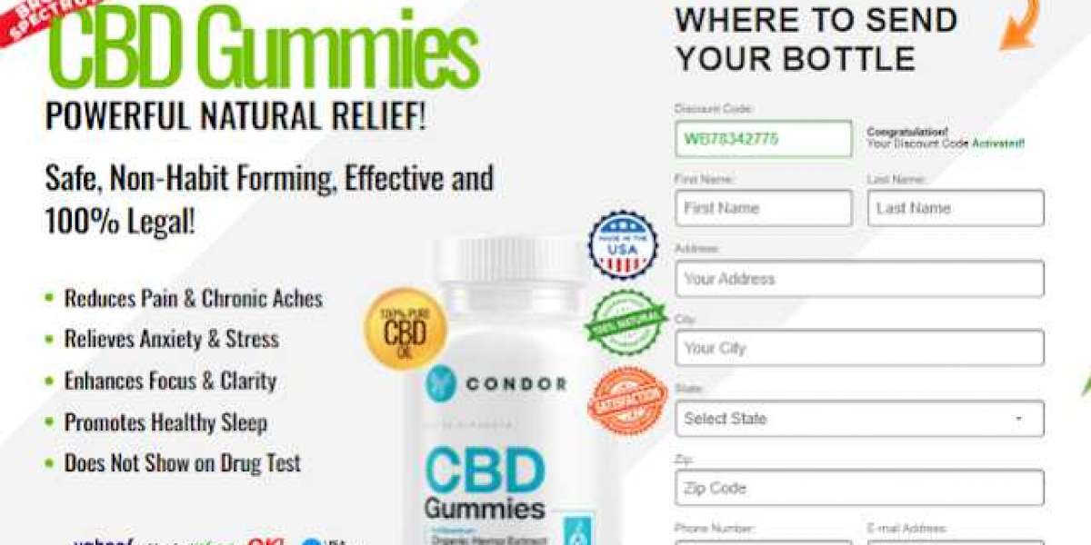 Condor CBD Gummies Reviews: Ingredients, Sit Back, Relax, Pros-Cons & Price In USA