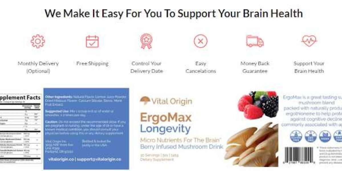 Vital Origin ErgoMax Pills Reviews Updated 2022- Benefits, Brain Supplement
