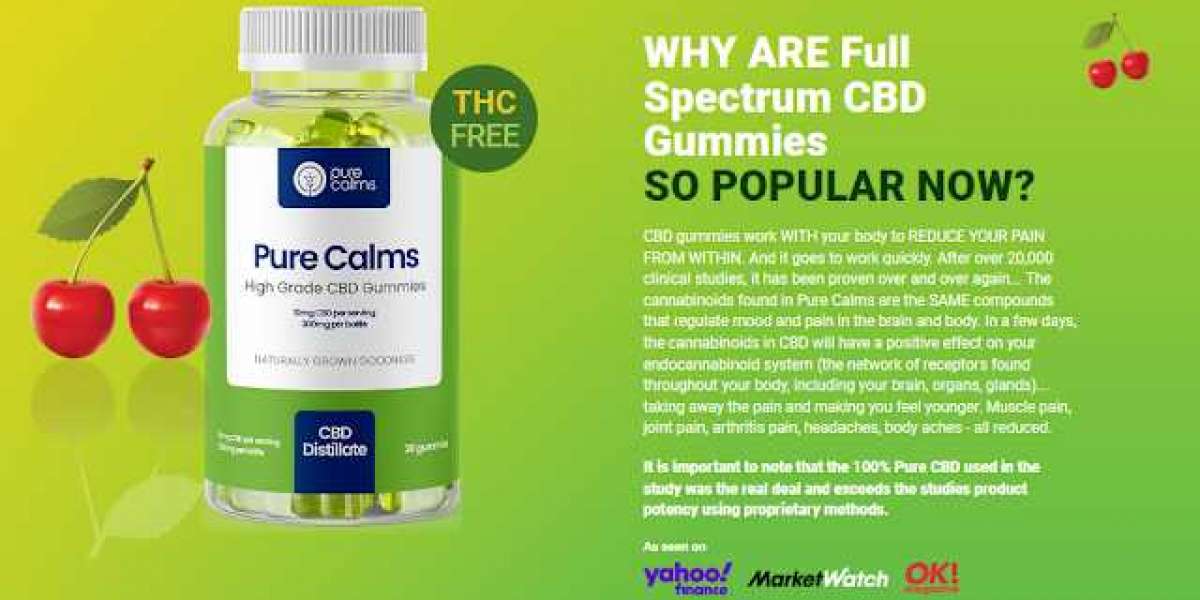 Pure Calms CBD Gummies UK –Supplements, Results, Hemp Oil & Updated News