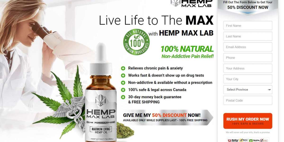 Hemp Max Lab Canada Reviews & Latest Price Update – Any Discount!!!