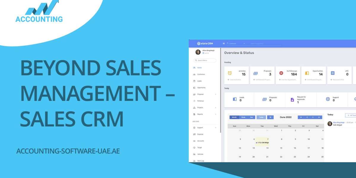 Beyond sales management – CRM Software