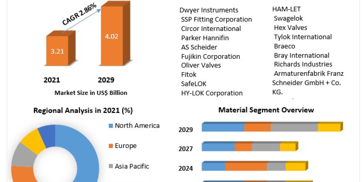 Instrumentation Valves and Fitting Market Share, Size, Key Player, by type, Segmentation with Competitive Analysis, Top 