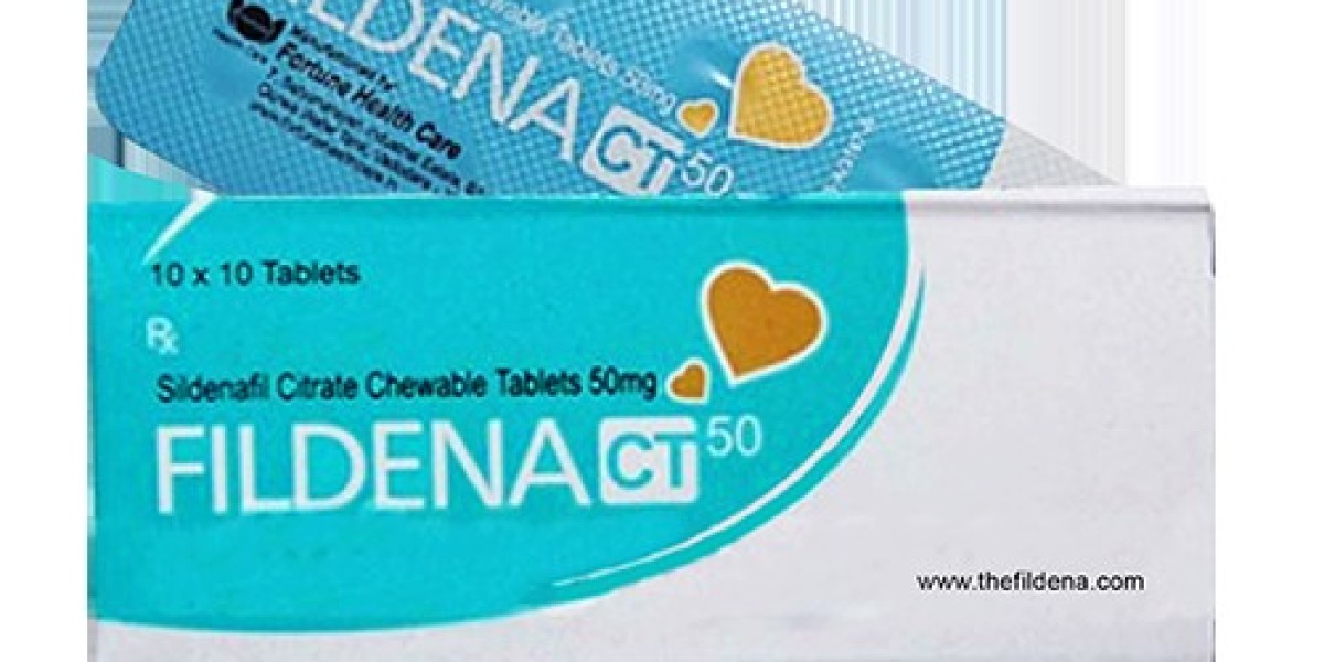 Fildena CT 50 mg: A Tasty and Effective Solution for Erectile Dysfunction