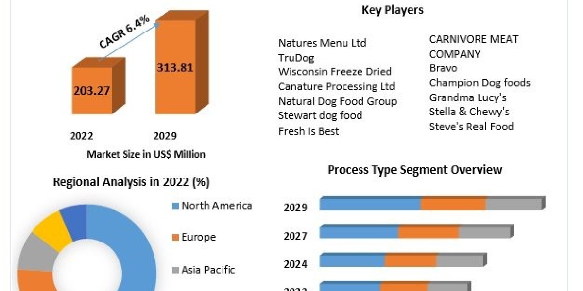 Freeze Dried Dog Food Market Potential Effect on Upcoming Future Growth, Competitive Analysis and Forecast 2029