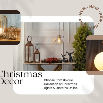Shop Christmas Lanterns & Lights Decor Online | Whispering Homes Profile Picture