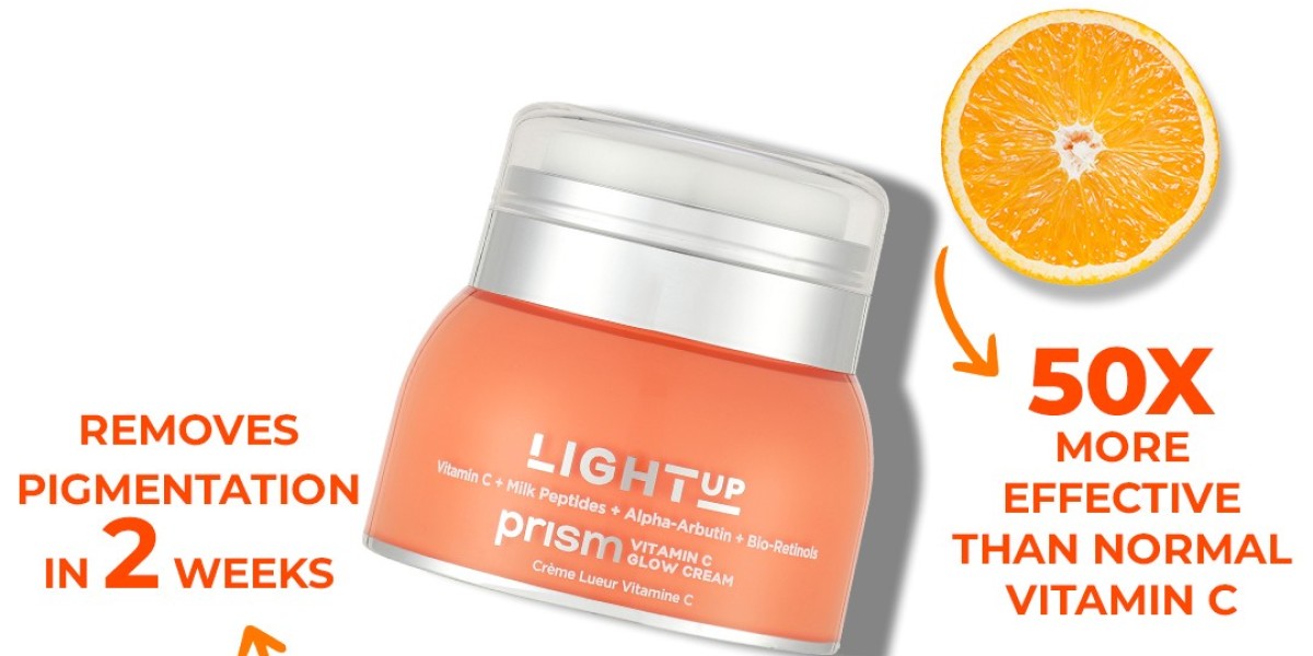 Light Up Your Radiance with Light Up Beauty's Vitamin C Face Glow Cream