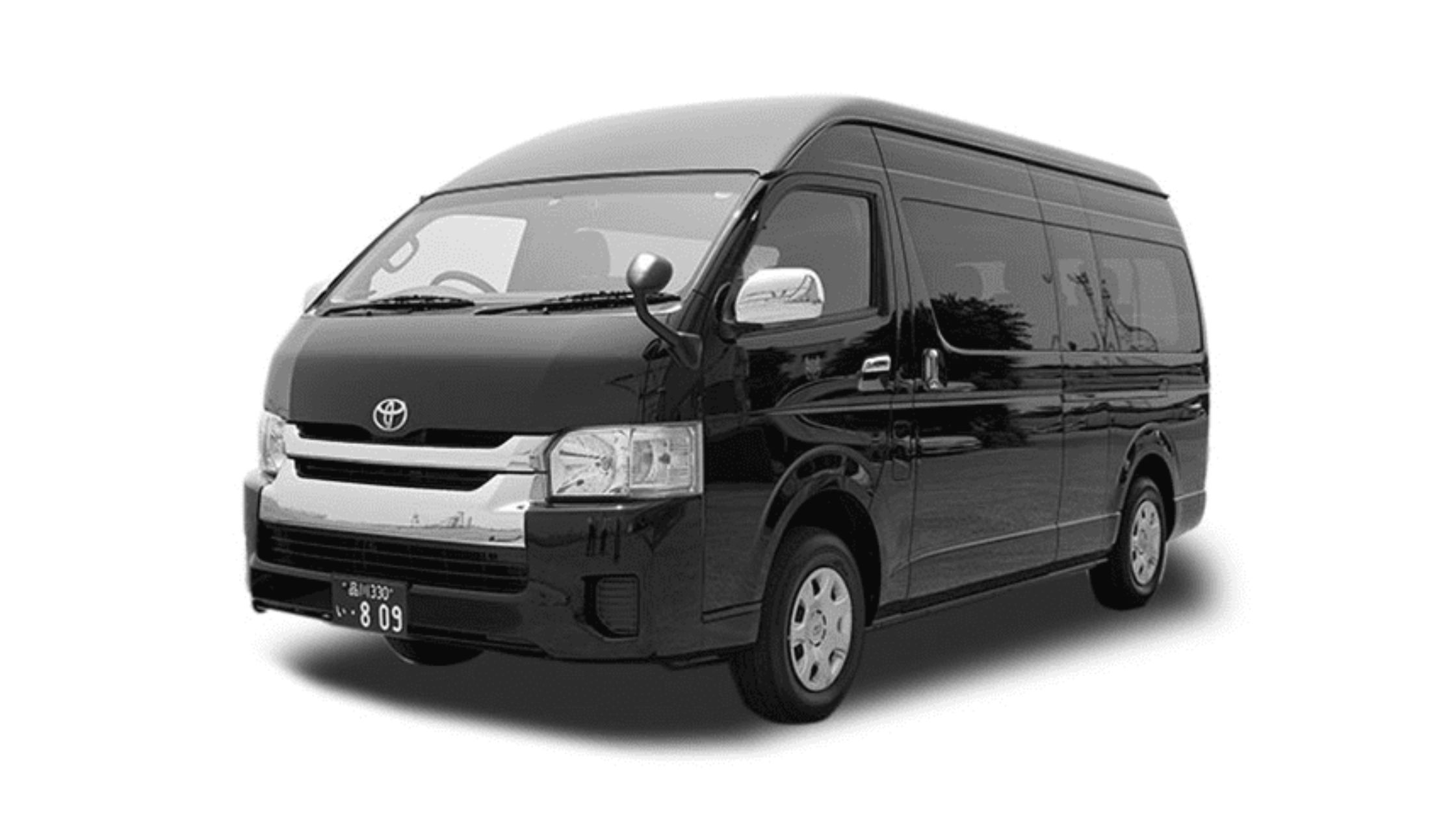 Toyota HiAce Van Hire - Toyota Commuter Van 12-Seater Hire, Brisbane & Gold Coast | Sky Transfers